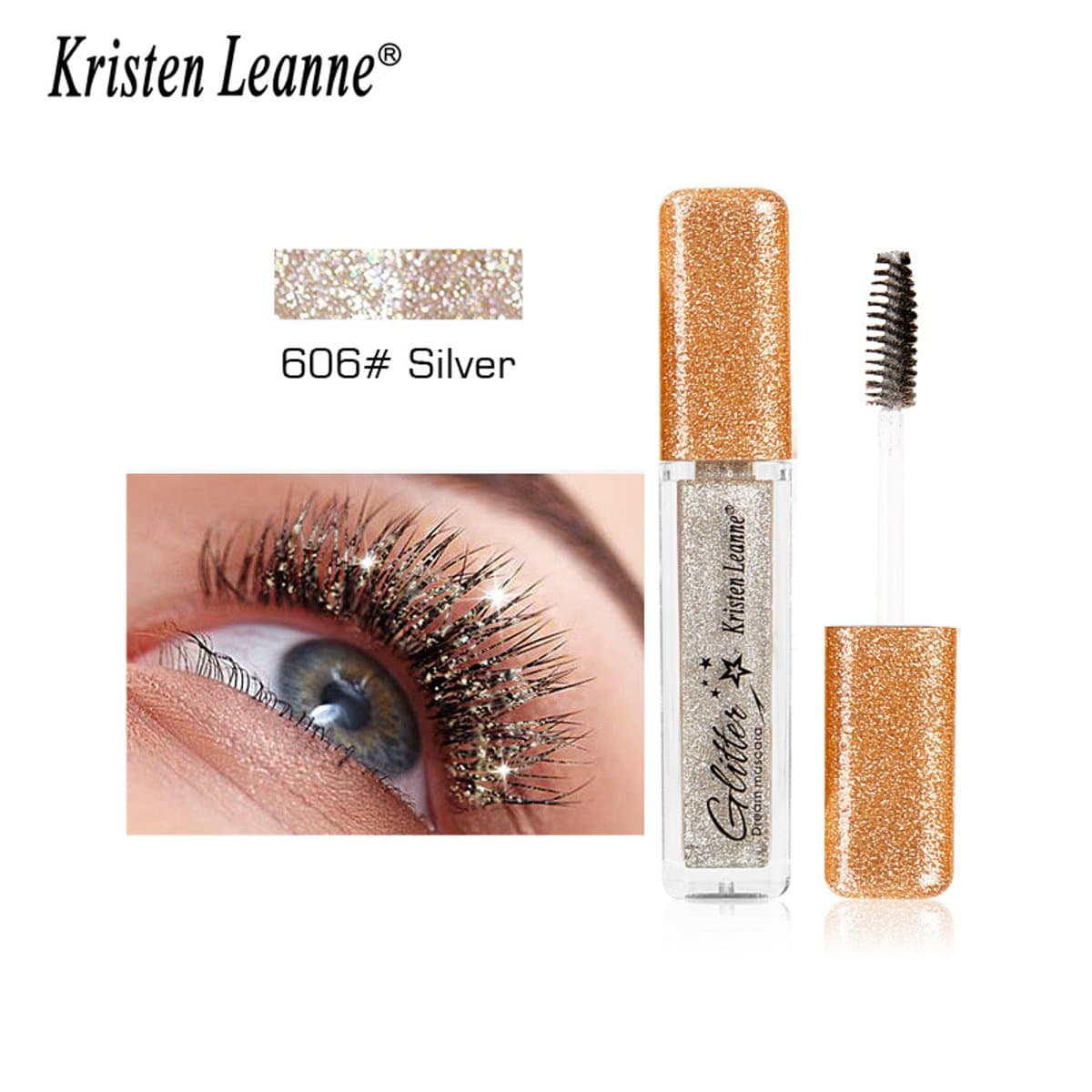 Kristen Leanne máscara de pestañas con brillo diamantado miniatura 8