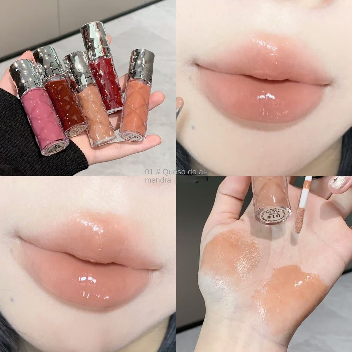 Brillo de labios nude KeKeMood miniatura 4