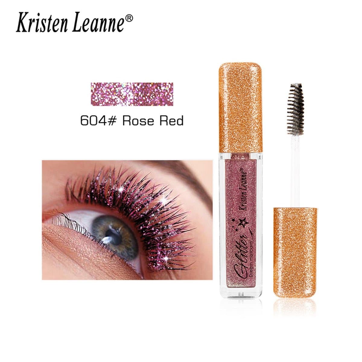 Kristen Leanne máscara de pestañas con brillo diamantado miniatura 6