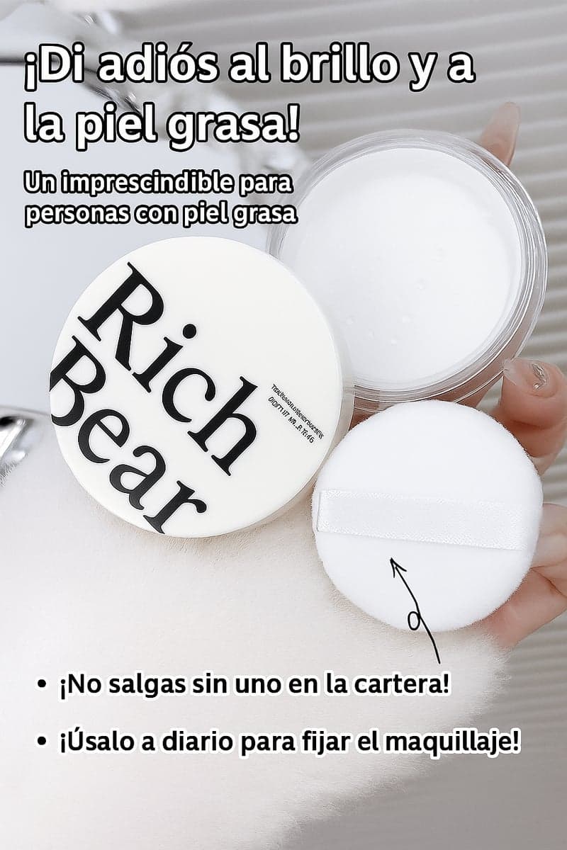 Polvos fijadores suaves Rich Bear miniatura 3