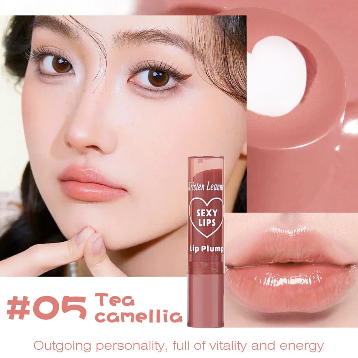bálsamo labial hidratante Kristen Leanne miniatura 7