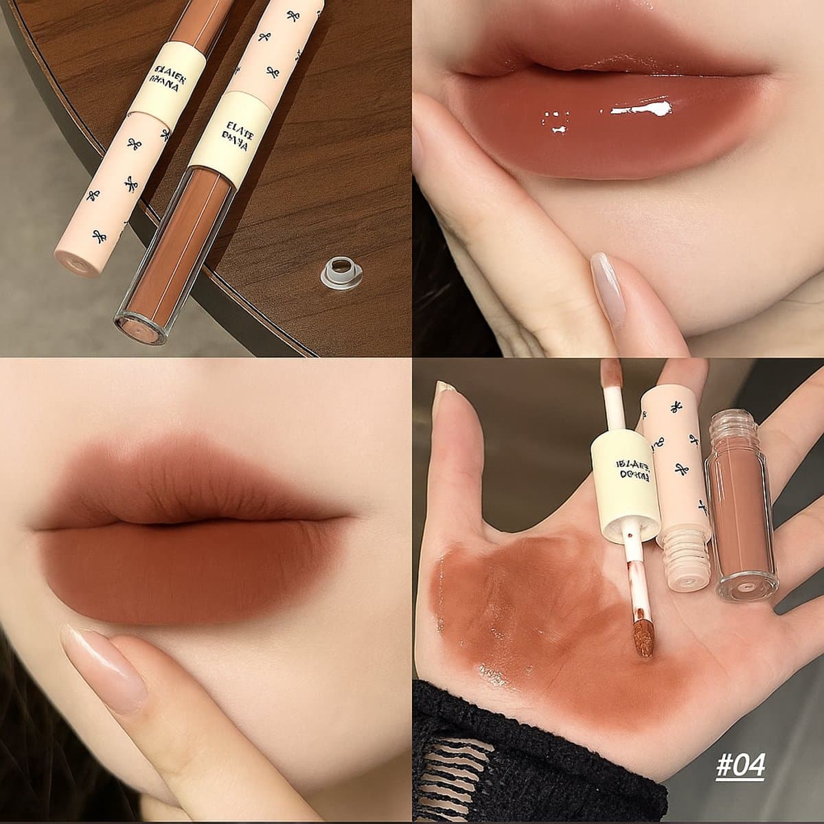 Esmalte de labios de doble punta BLACK NANA miniatura 7