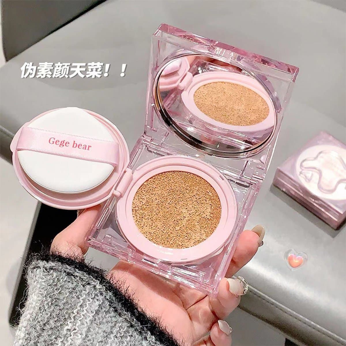 Gegebear Cushion Hidratante y Luminoso, Ligero con Cobertura y Efecto Soft Focus BB Cream miniatura 4