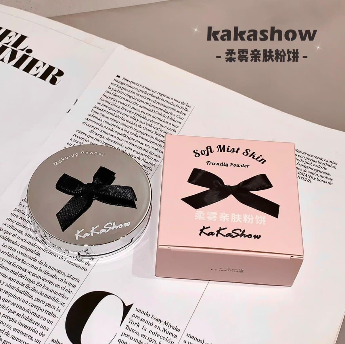 Polvo suave Kakashow suave y agradable para la piel miniatura 6