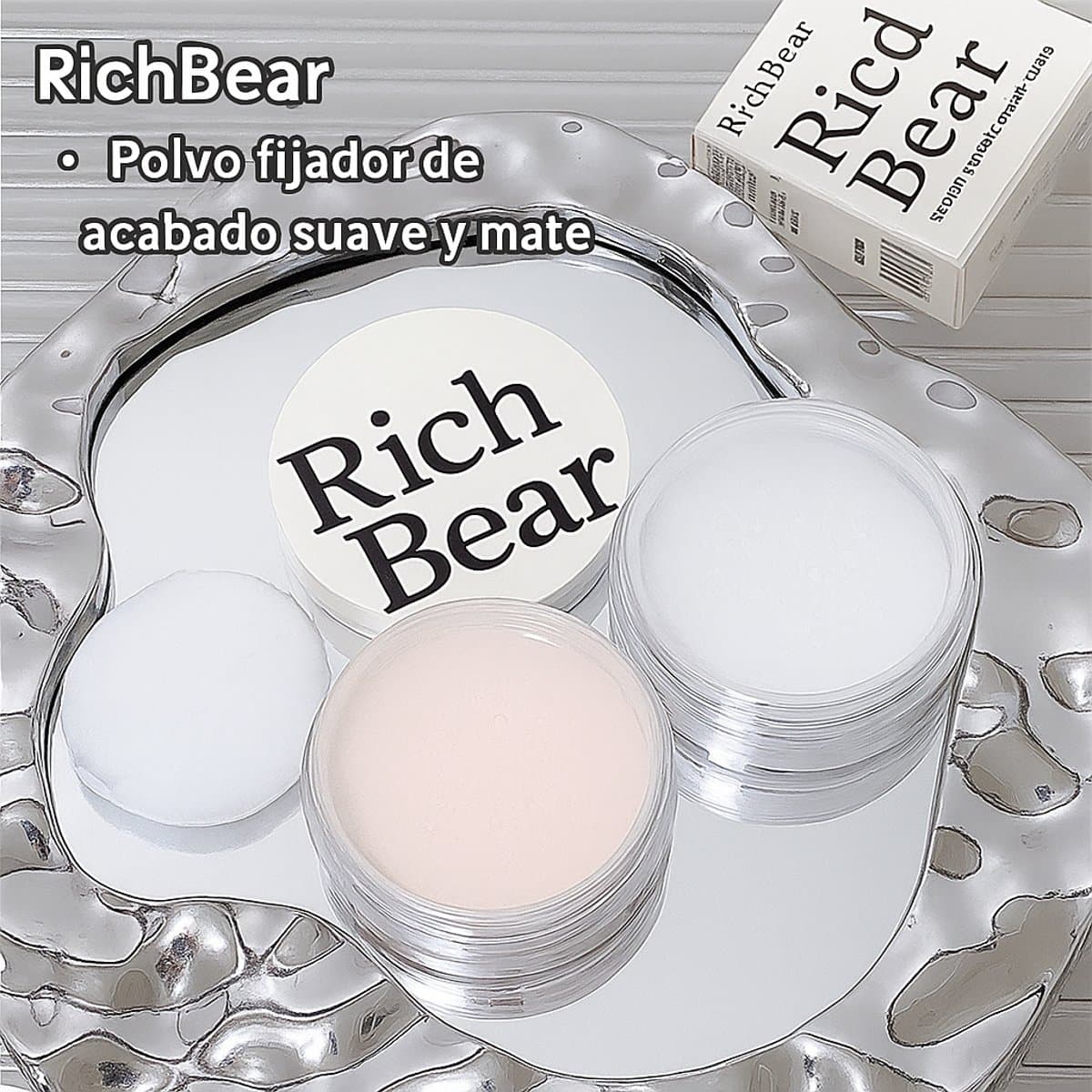Polvos fijadores suaves Rich Bear miniatura 2
