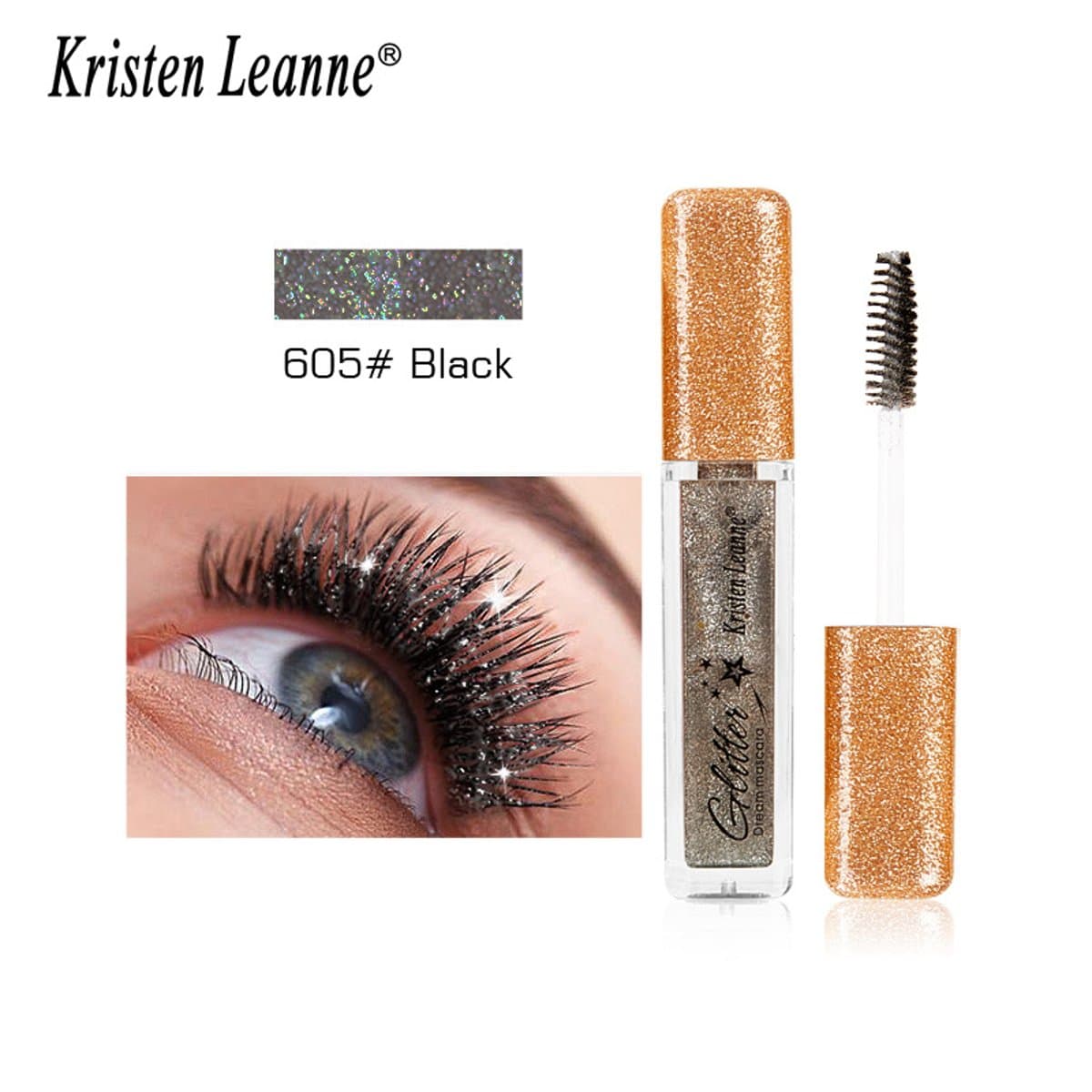 Kristen Leanne máscara de pestañas con brillo diamantado miniatura 7