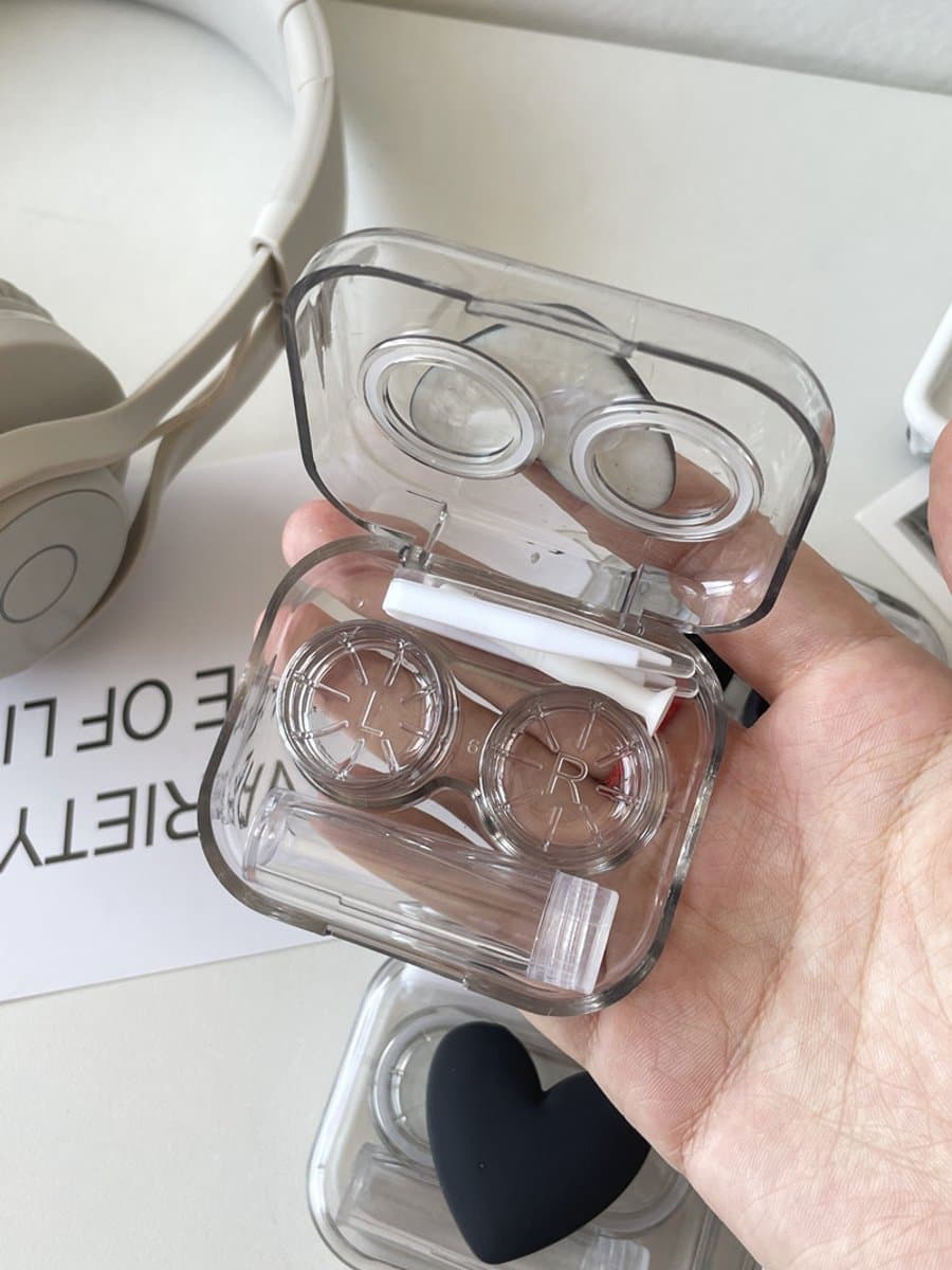 Estuche para lentes de contacto miniatura 3