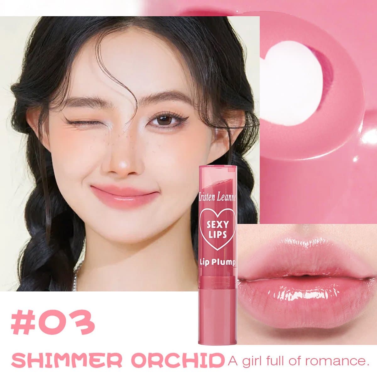 bálsamo labial hidratante Kristen Leanne miniatura 5