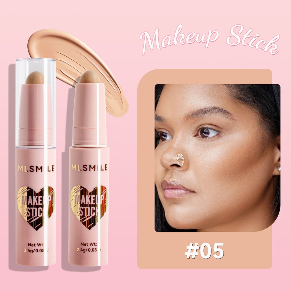 MLSMILE barra de contorno, iluminador facial miniatura 5