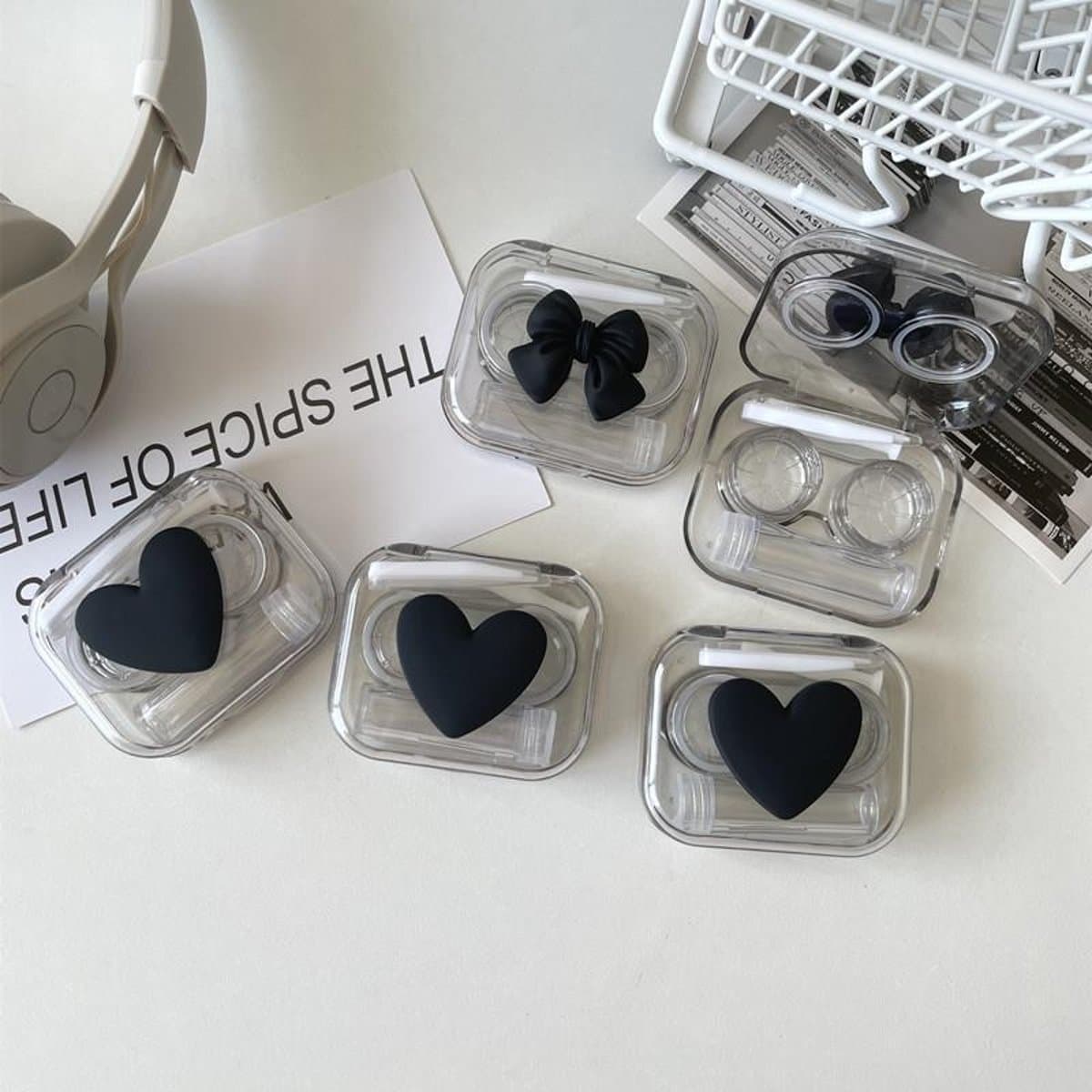 Estuche para lentes de contacto