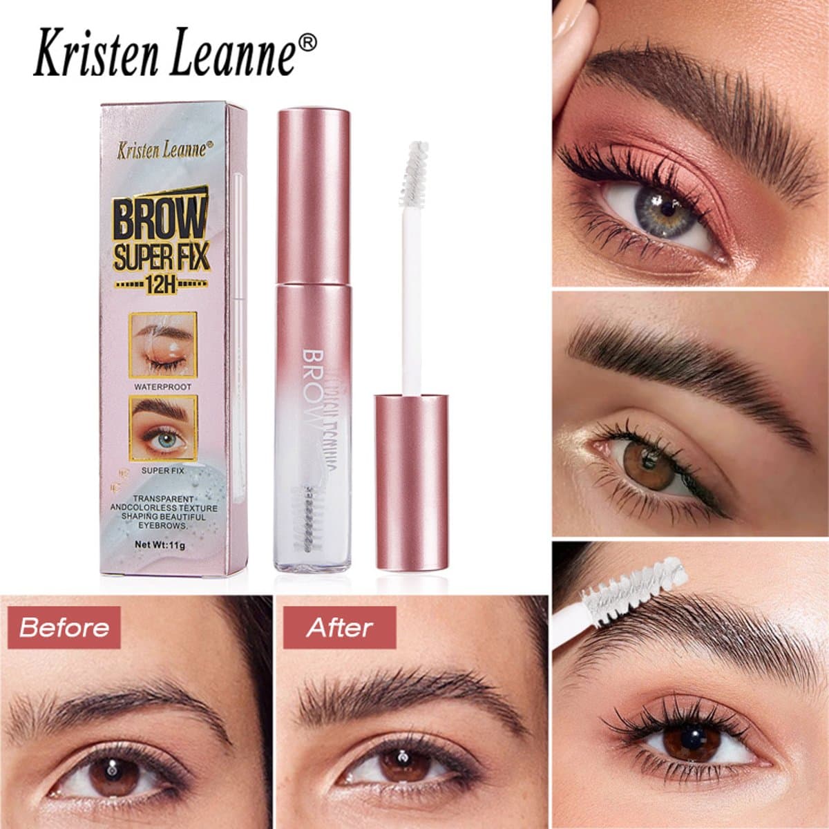Kristen Leanne fijador de cejas de fuerte fijación** miniatura 3