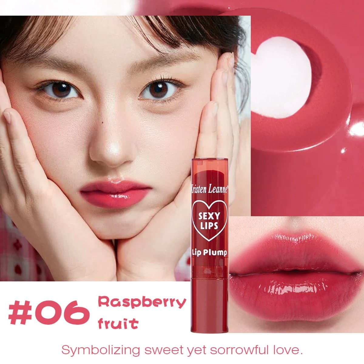 bálsamo labial hidratante Kristen Leanne miniatura 8