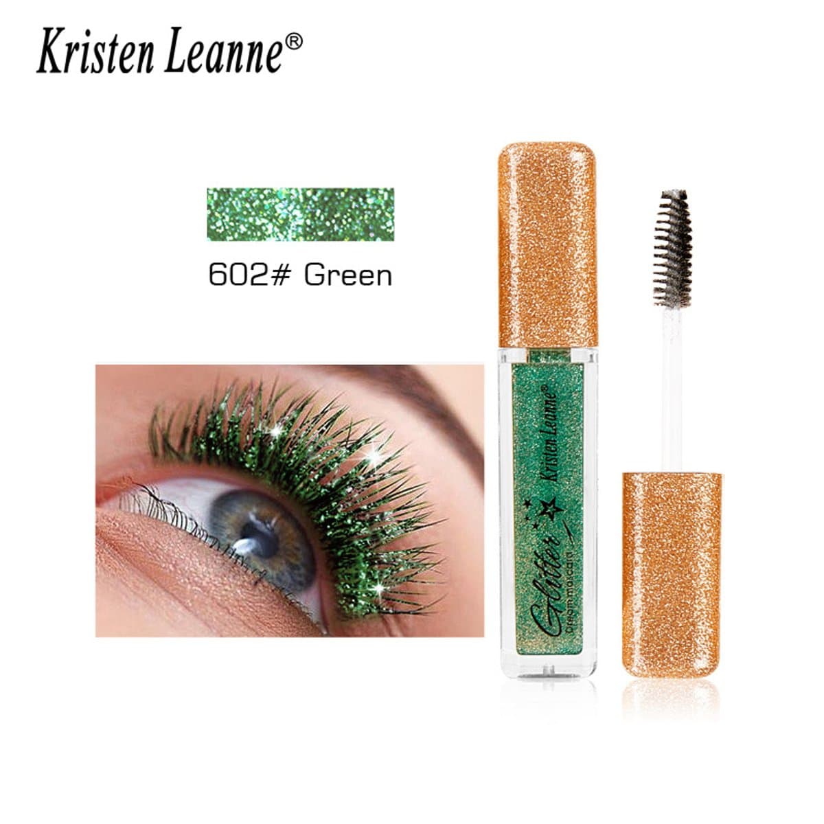 Kristen Leanne máscara de pestañas con brillo diamantado miniatura 4