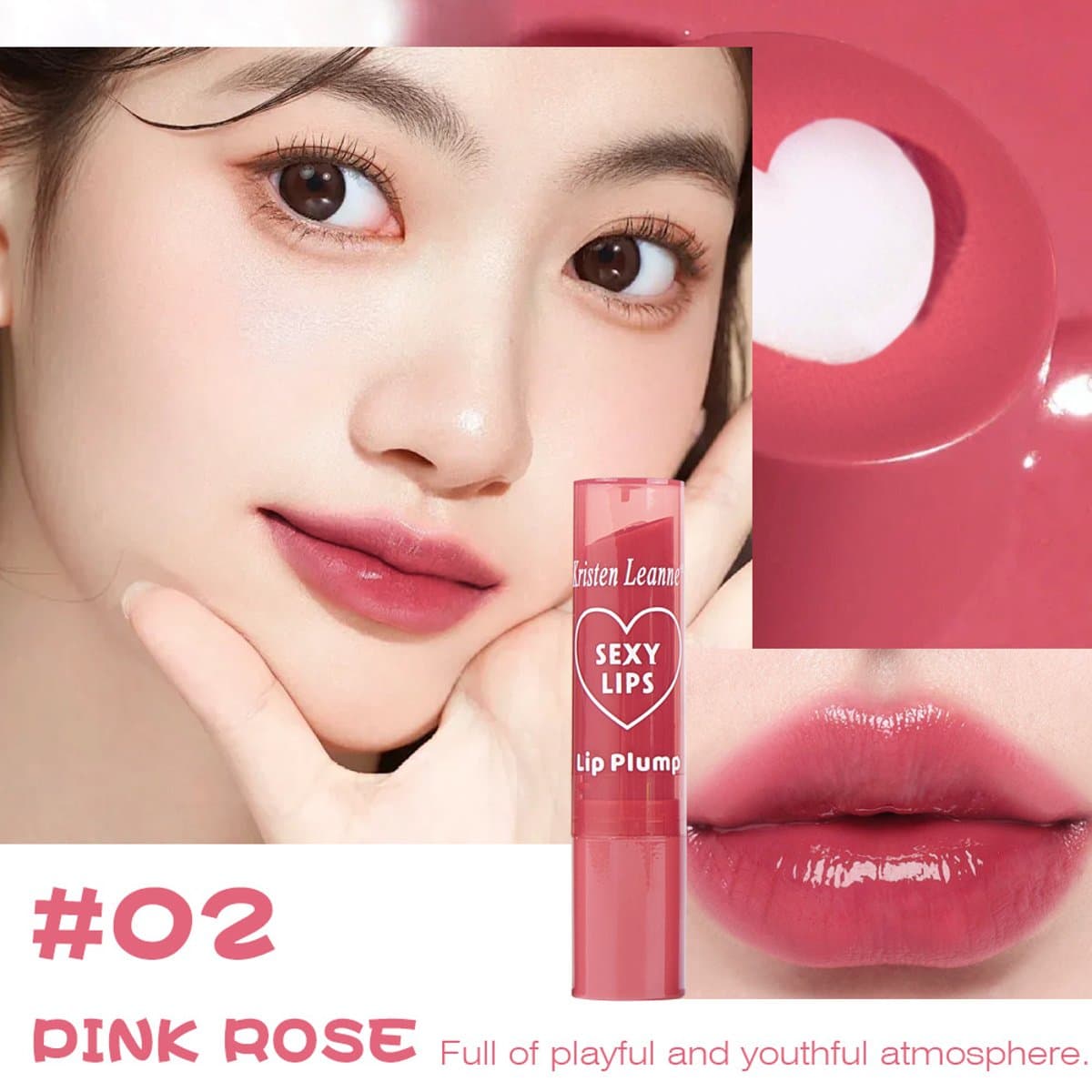 bálsamo labial hidratante Kristen Leanne miniatura 4