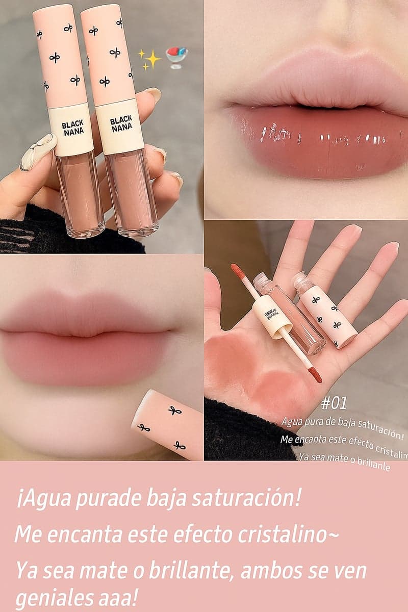 Esmalte de labios de doble punta BLACK NANA miniatura 4