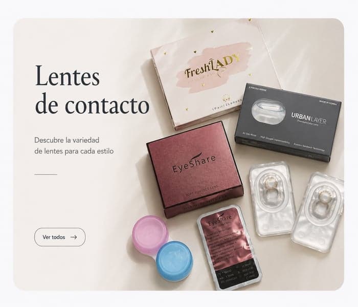 lentes de contacto
