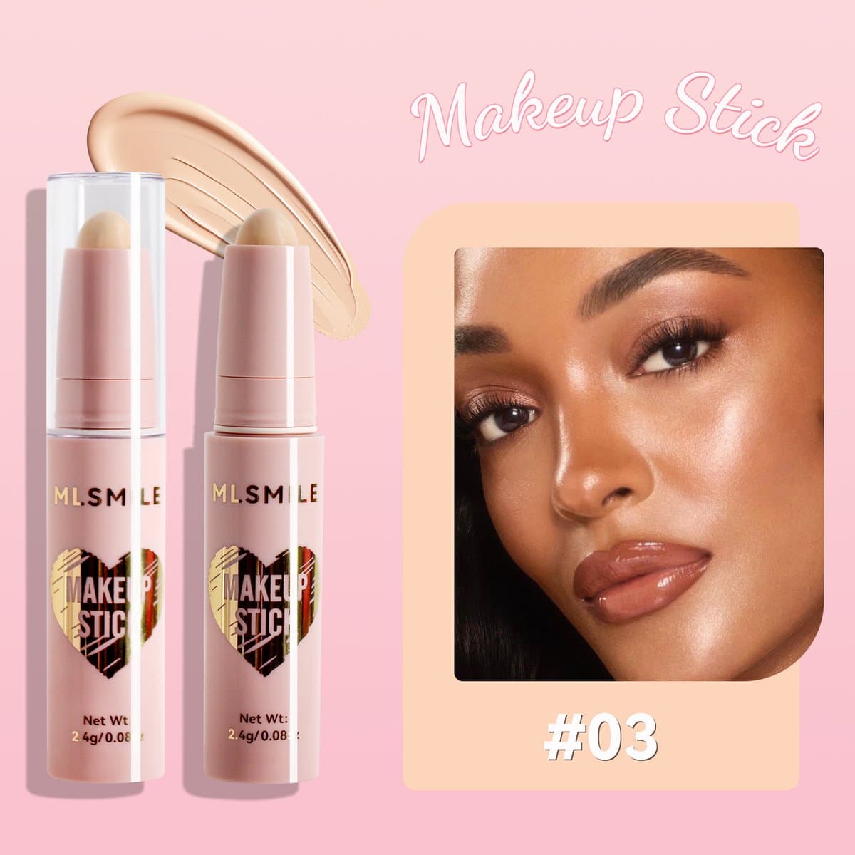 MLSMILE barra de contorno, iluminador facial miniatura 3