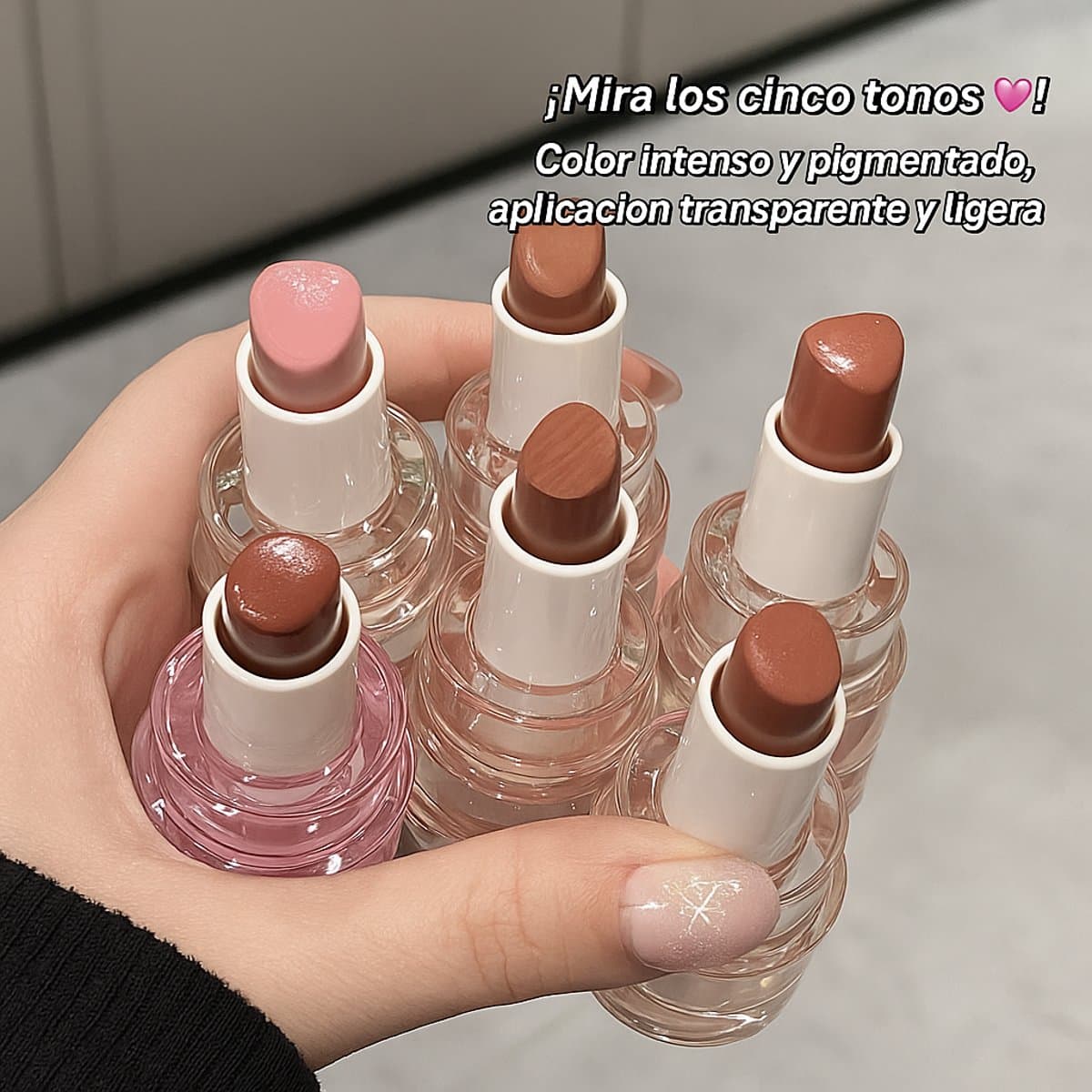 Lápiz labial hidratante con efecto espejo YPYP