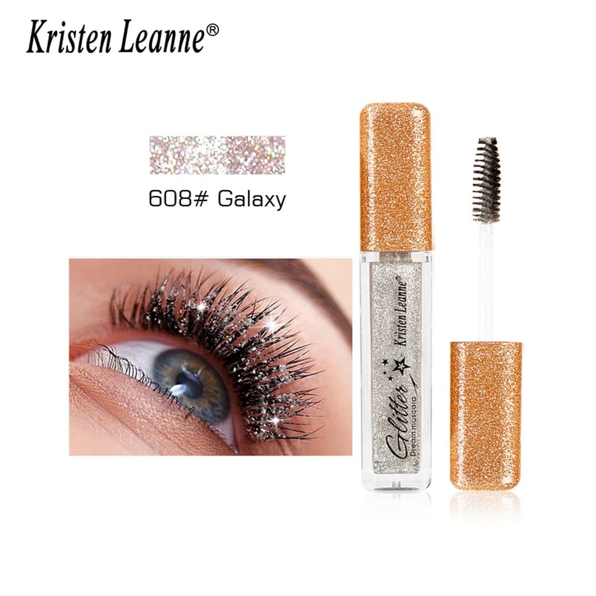 Kristen Leanne máscara de pestañas con brillo diamantado miniatura 9