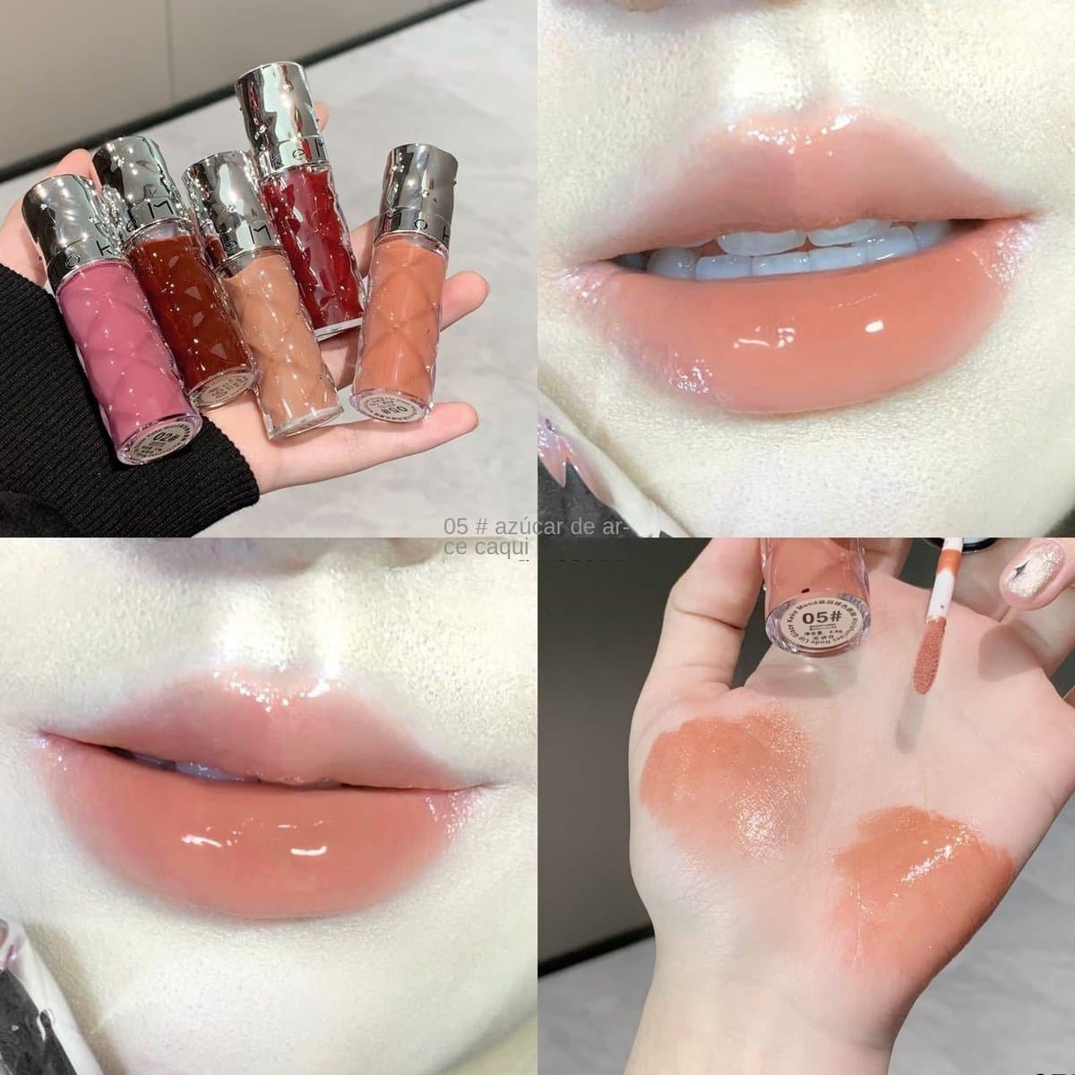 Brillo de labios nude KeKeMood miniatura 8