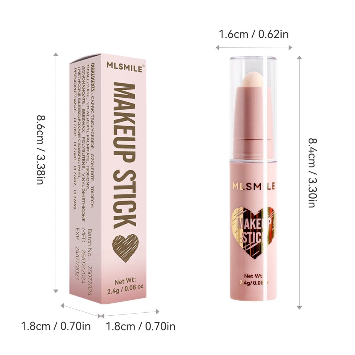 MLSMILE barra de contorno, iluminador facial miniatura 2