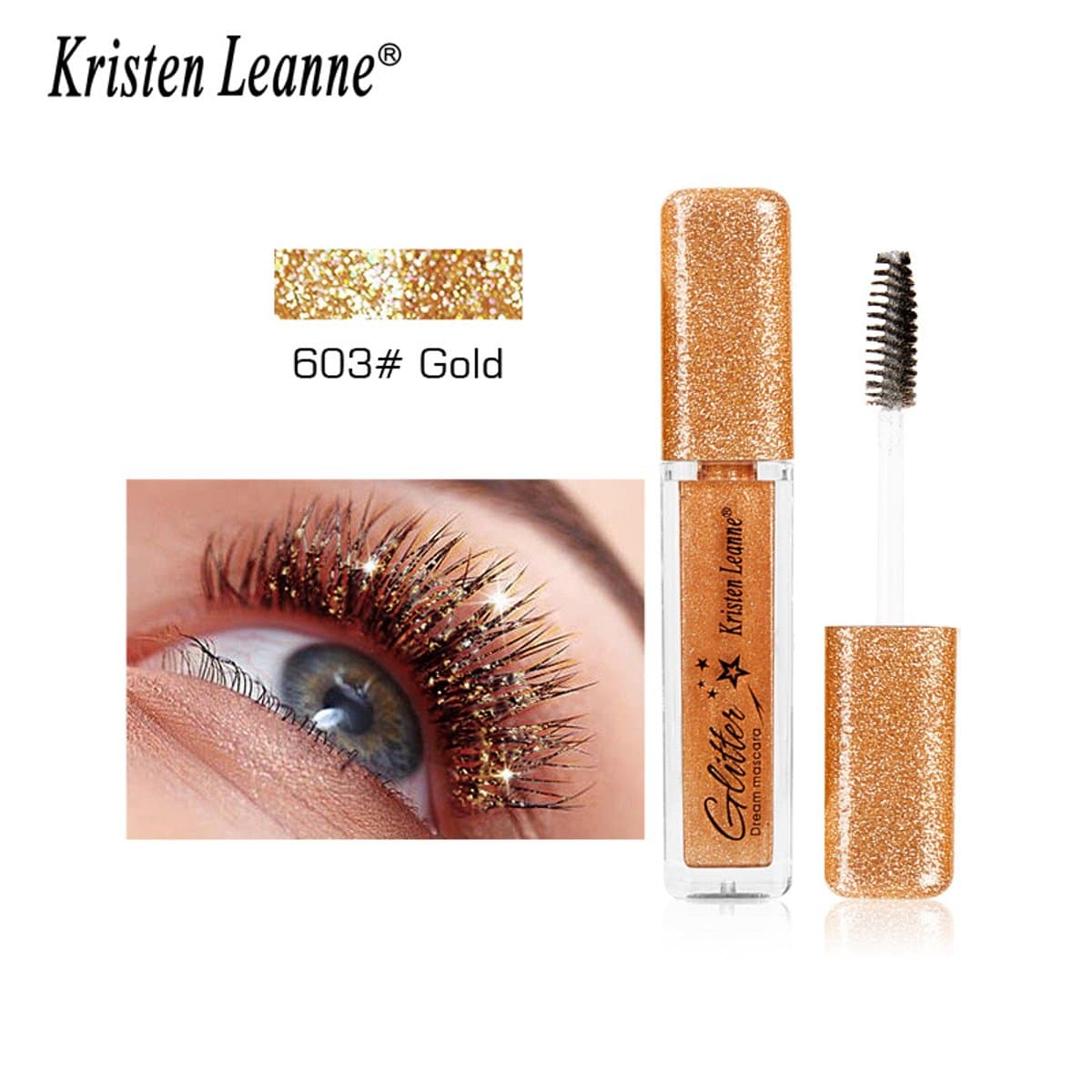 Kristen Leanne máscara de pestañas con brillo diamantado miniatura 5
