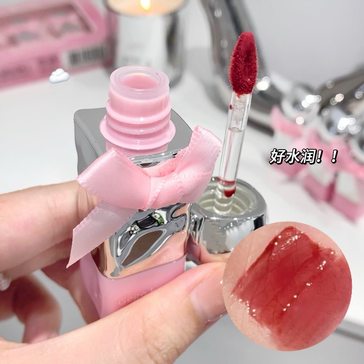 Gegebear gloss labial hidratante y brillante