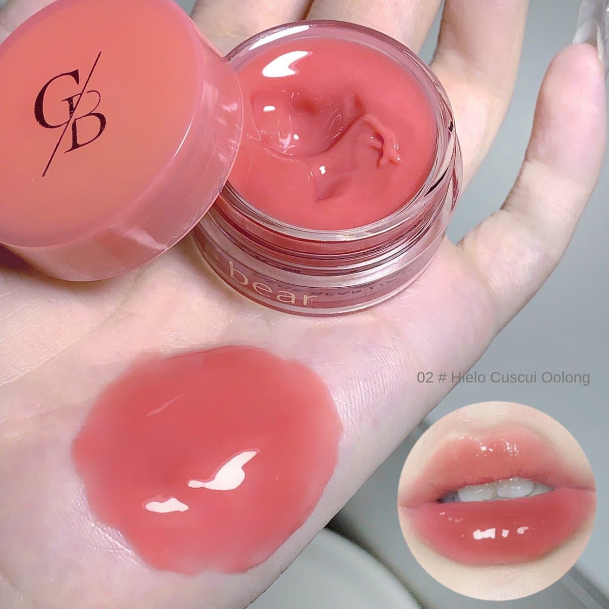 Brillo labial con espejo Gege Bear miniatura 2
